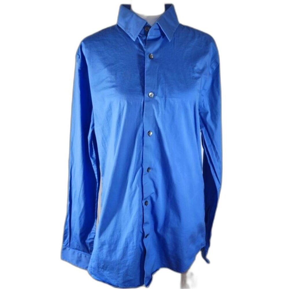 Express 1MX extra slim fit button down shirt